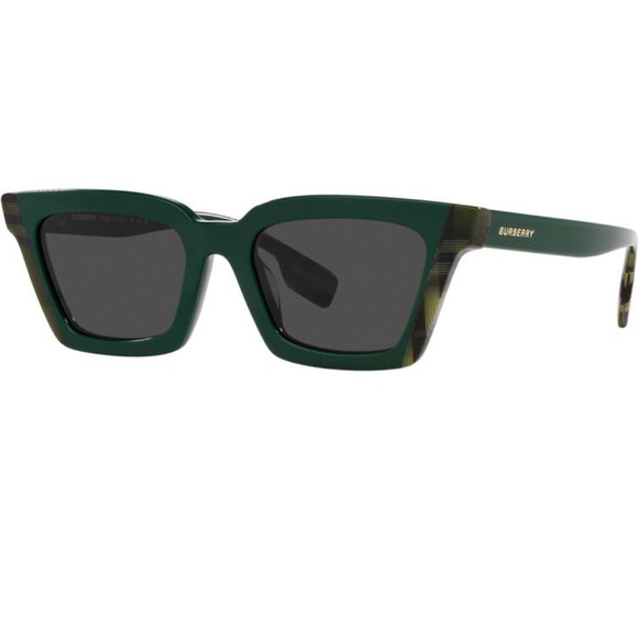 Burberry Briar 52mm Square Sunglasses in Green - Picture 7 of 7